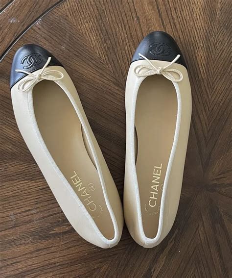 yellow chanel ballet flats|chanel ballet flats price euro.